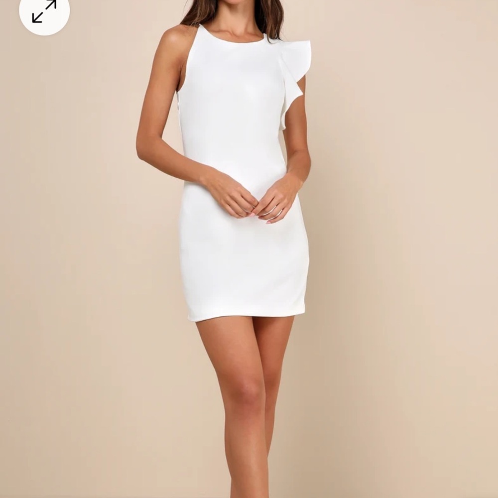 Lulus white dress - brand new
